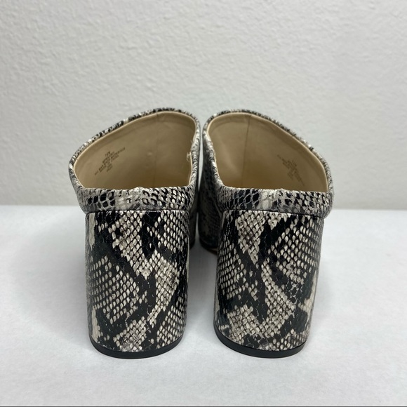Marc Fisher Fragni Snakeskin Embossed Mule - Picture 6 of 8